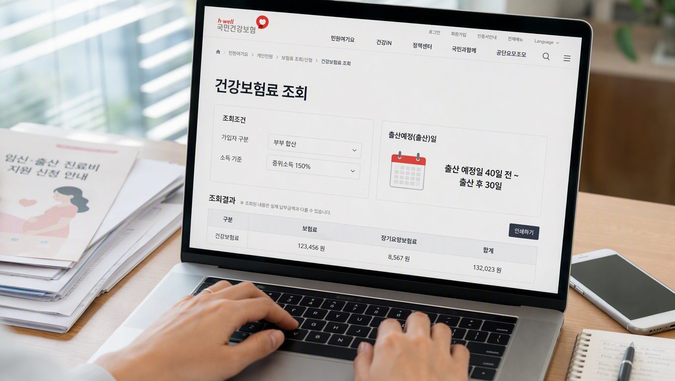 정부 지원금 신청 기간과 건강보험료 기준 확인 방법