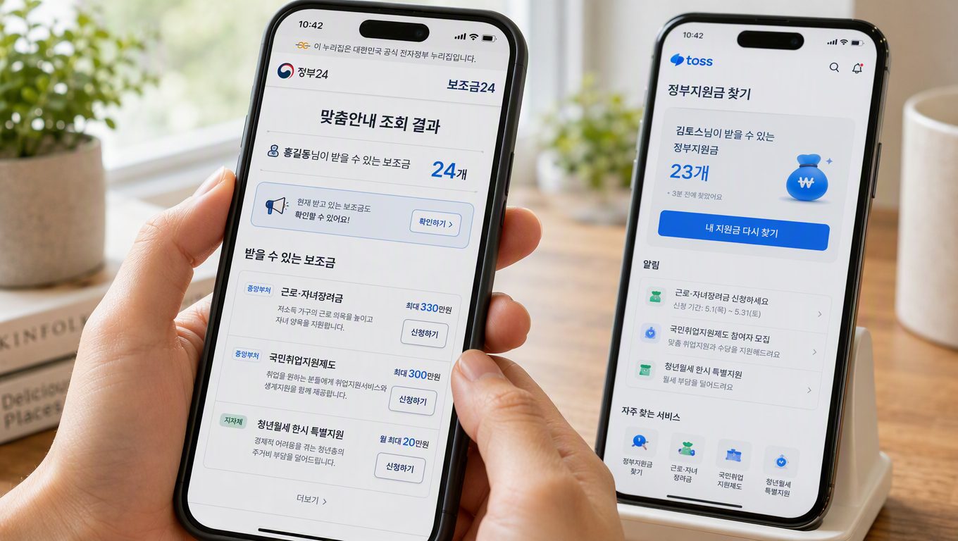 정부 지원금 알아보는 법: 조회 사이트부터 재조회까지
