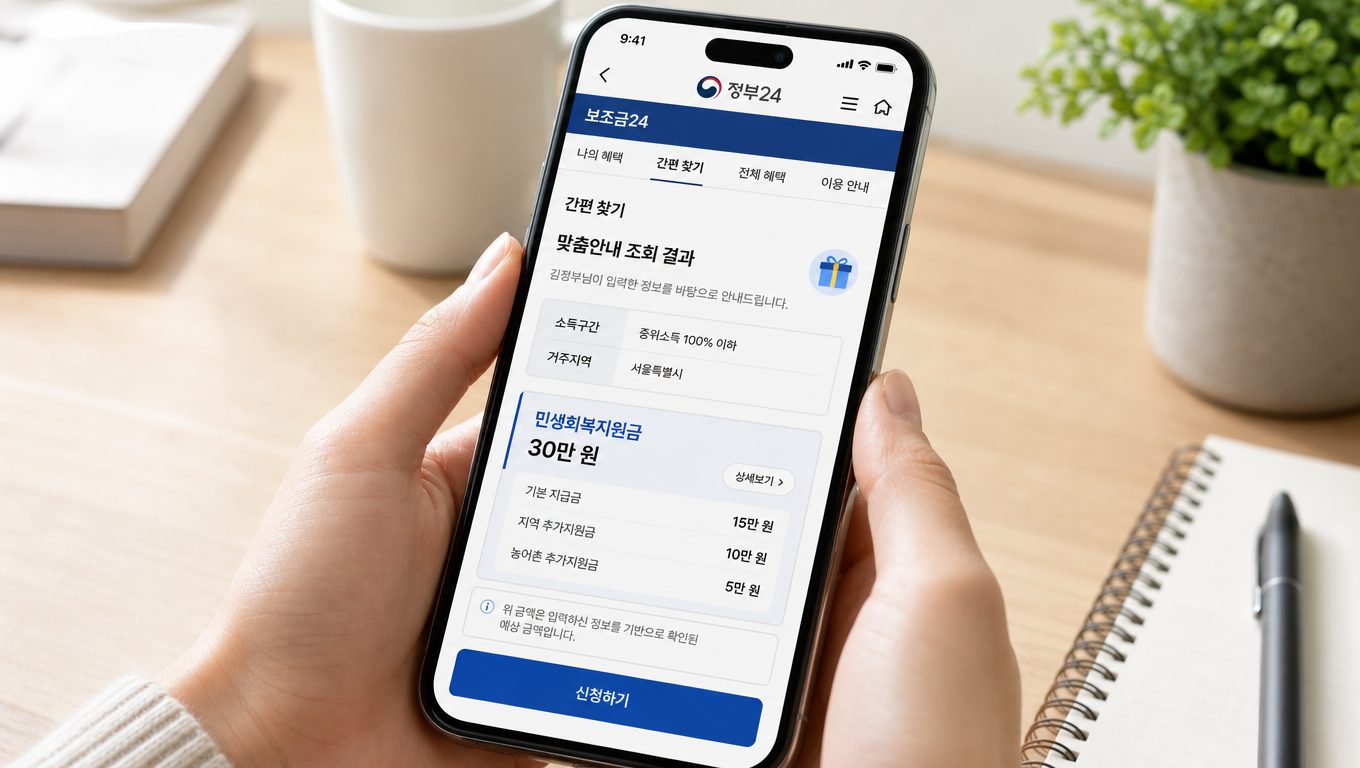 정부 지원금 받는법: 금액 확인부터 맞춤 조회까지