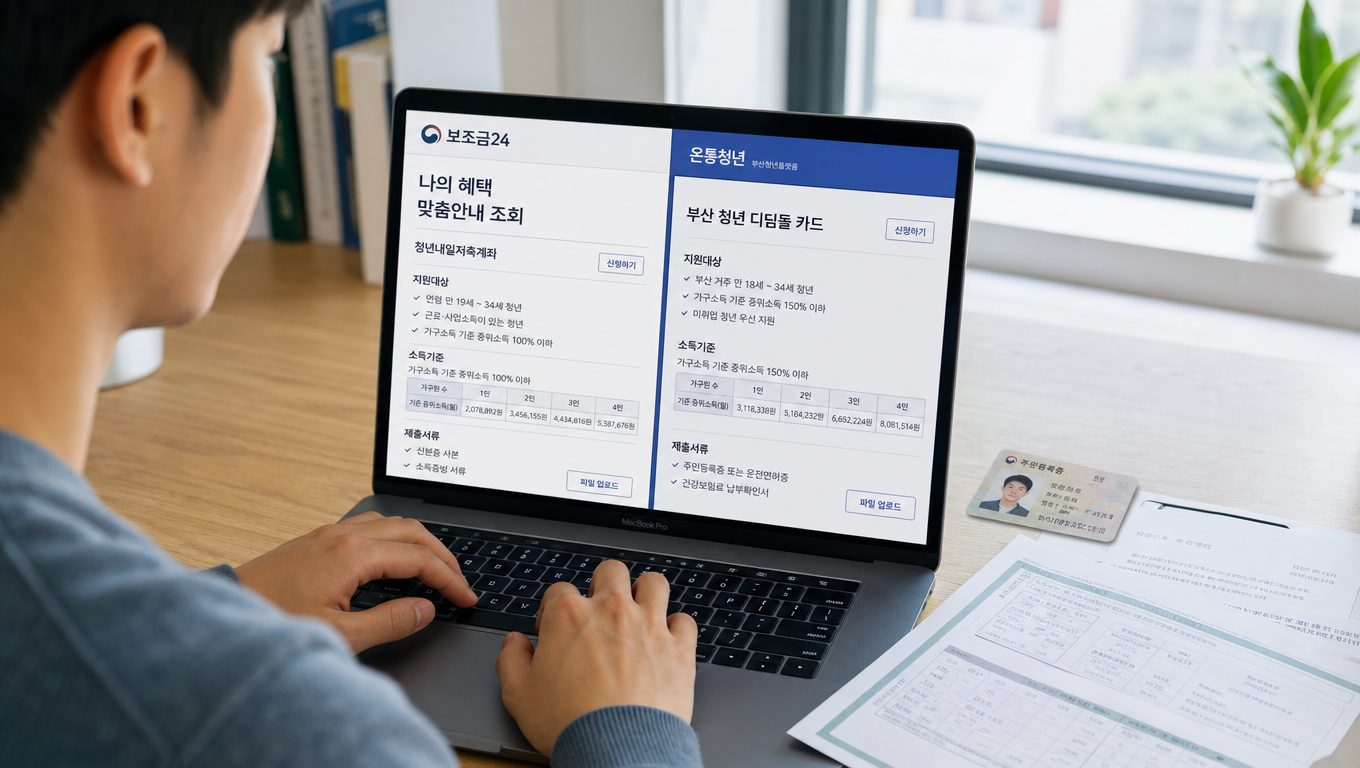 청년 지원금 대상자 확인 방법과 신청 절차