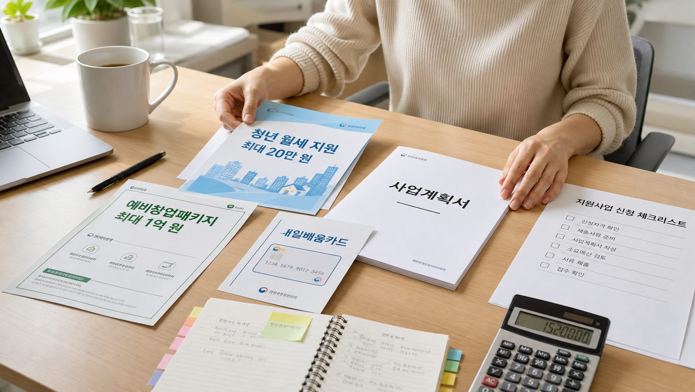 정부 지원금 종류와 신청 절차