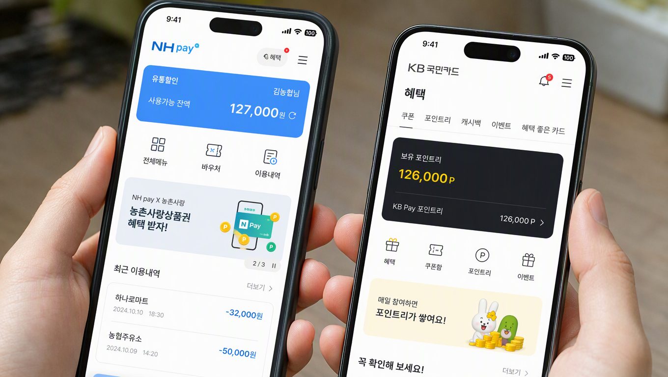 도민지원금 잔액 NH페이와 KB카드 앱에서 확인하는 방법