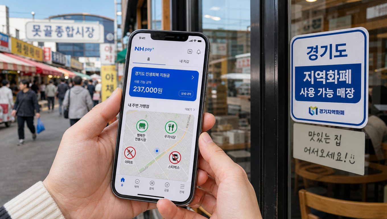 경기도 지원금 사용처와 제한 업종