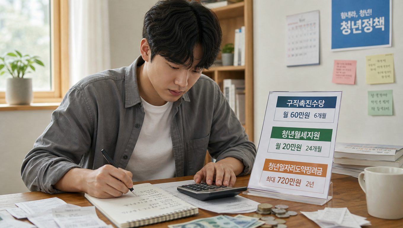 청년 정부 지원금 종류와 지원 금액·기간